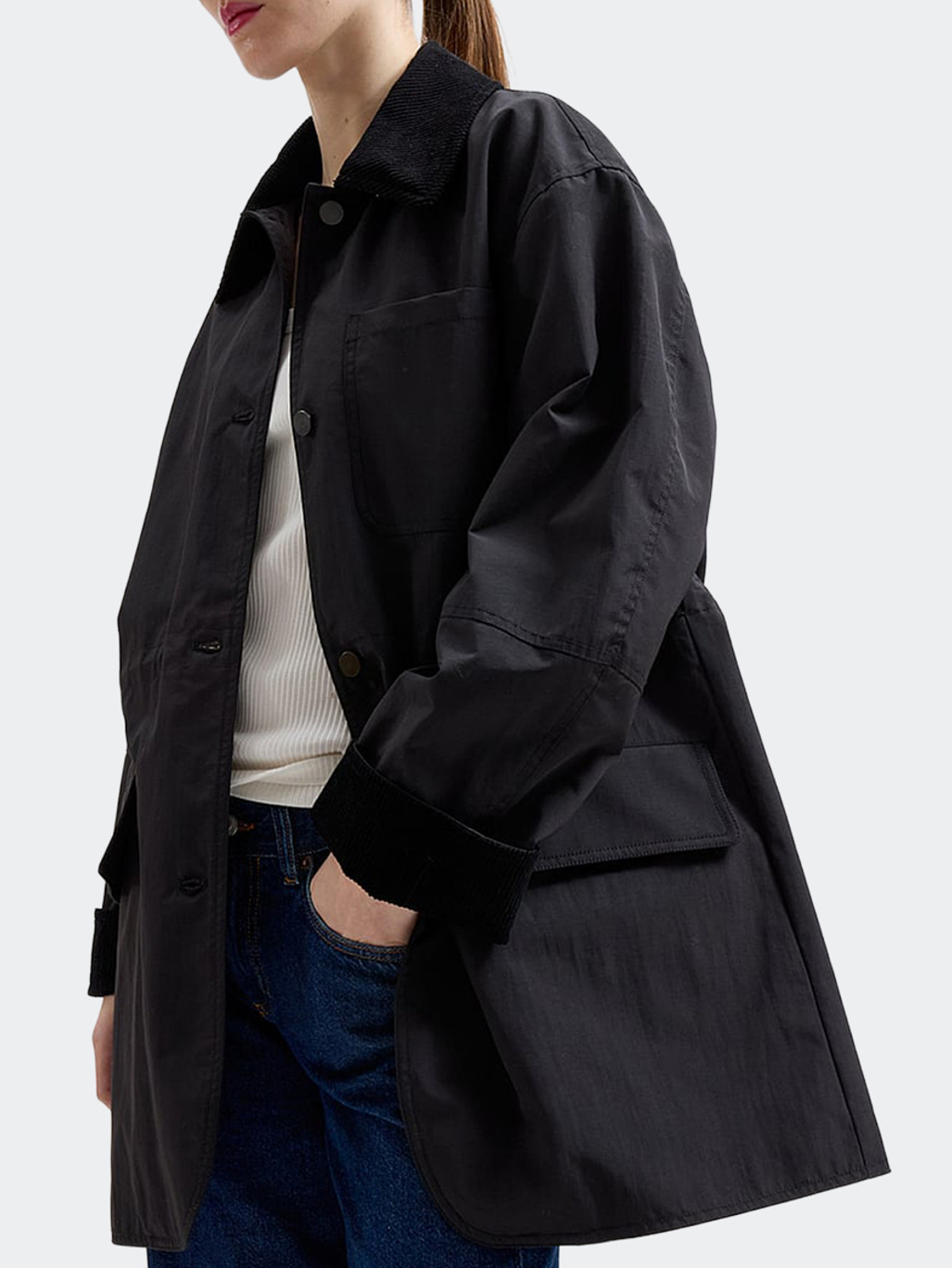 Brixtol Textiles Billy Nylon Black