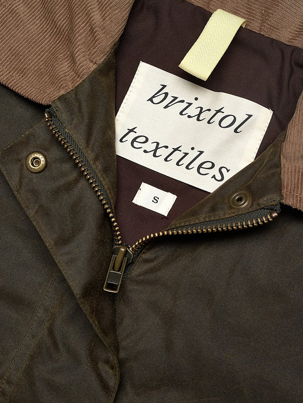 Brixtol Textiles Sissel Wax Light Olive