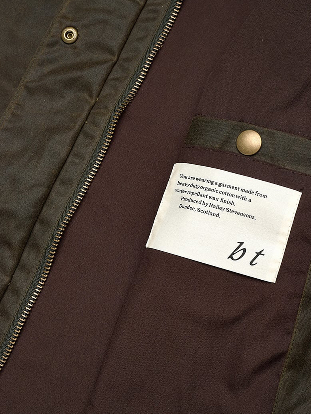 Brixtol Textiles Sissel Wax Light Olive