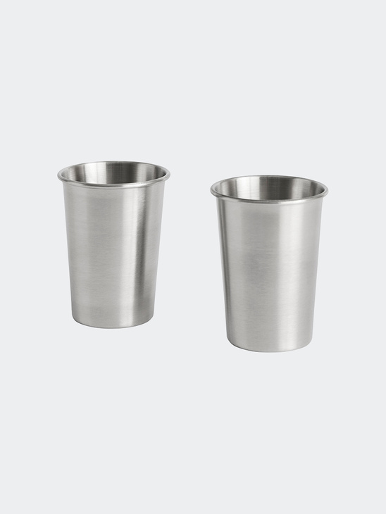 HAY Outdoor Market Steel Cup Set Of 2 Medium