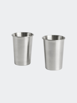 HAY Outdoor Market Steel Cup Set Of 2 Medium