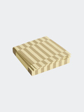 Pattern Napkins Set Of 20 Lunch Cream And Sand Pillar Stripe