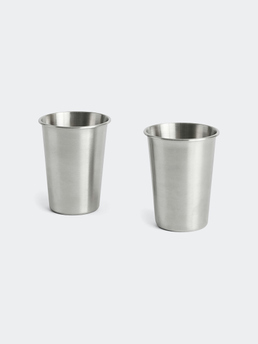 HAY Outdoor Market Steel Cup Set Of 2 Small