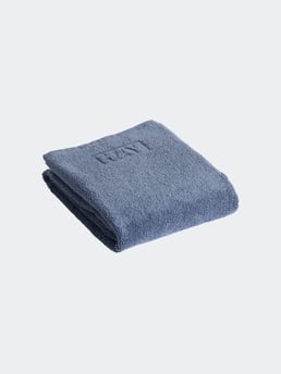 HAY Mono Hand Towel (Organic) 50X90 Steel Blue