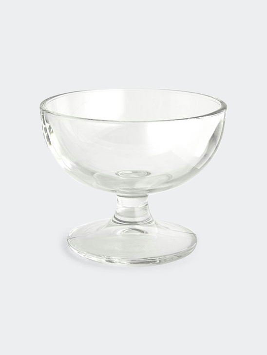 HAY Glass Dessert Bowl Clear