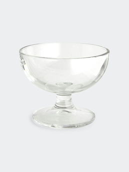 HAY Glass Dessert Bowl Clear