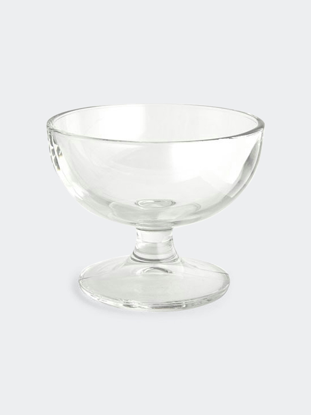 HAY Glass Dessert Bowl Clear