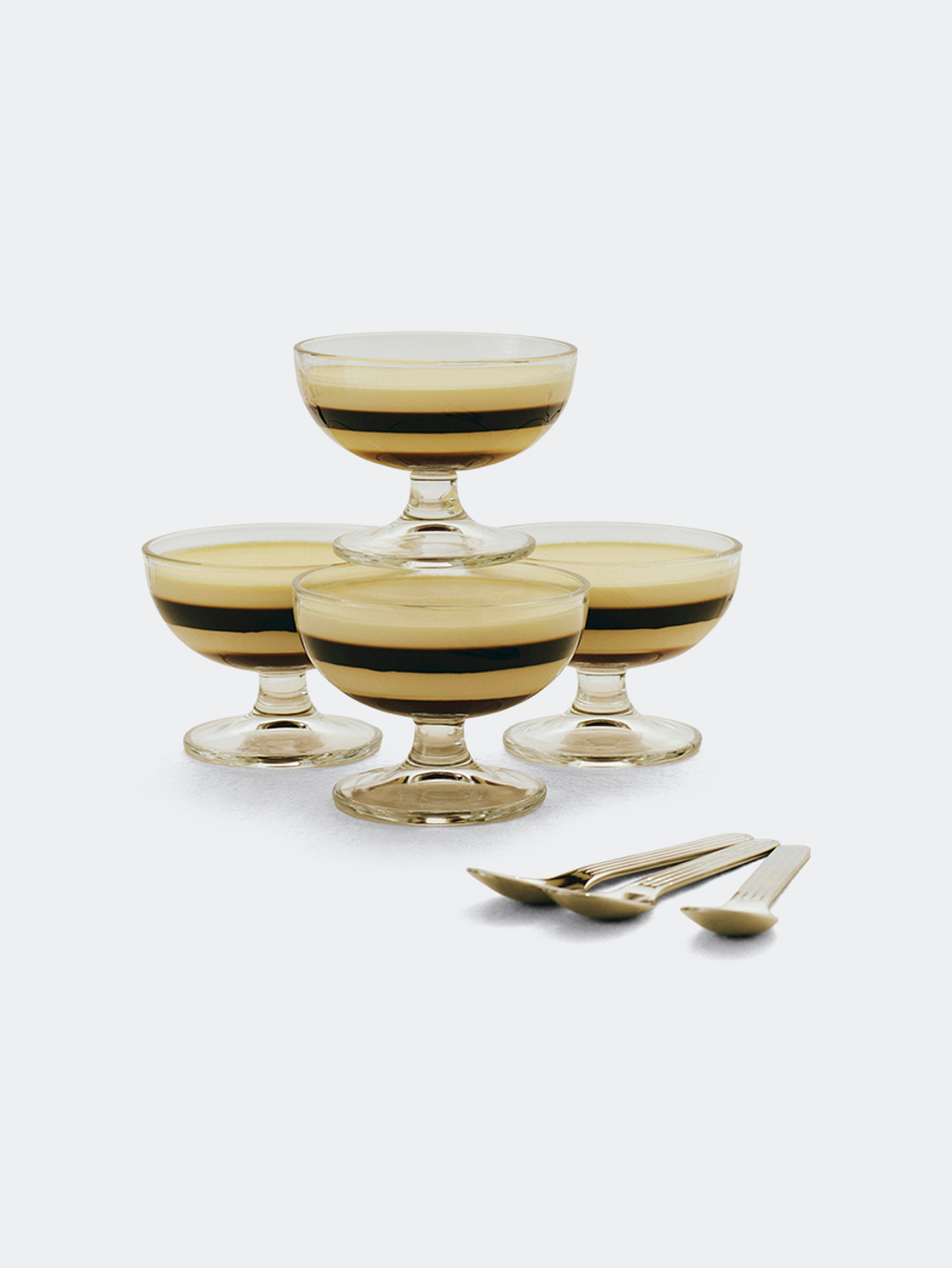 HAY Glass Dessert Bowl Clear
