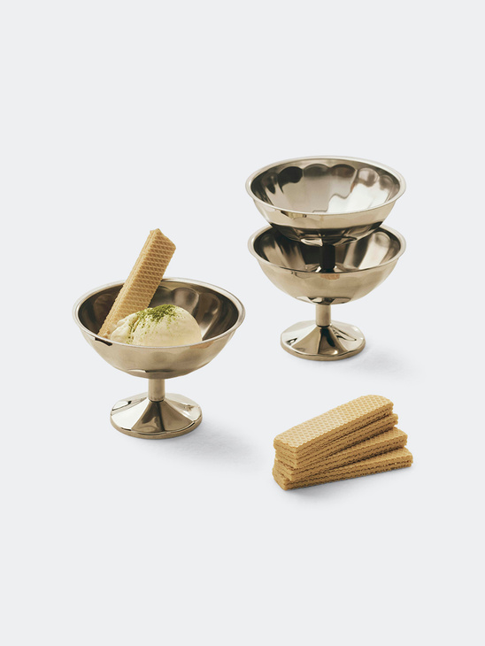 HAY Italian Dessert Cup Medium Steel