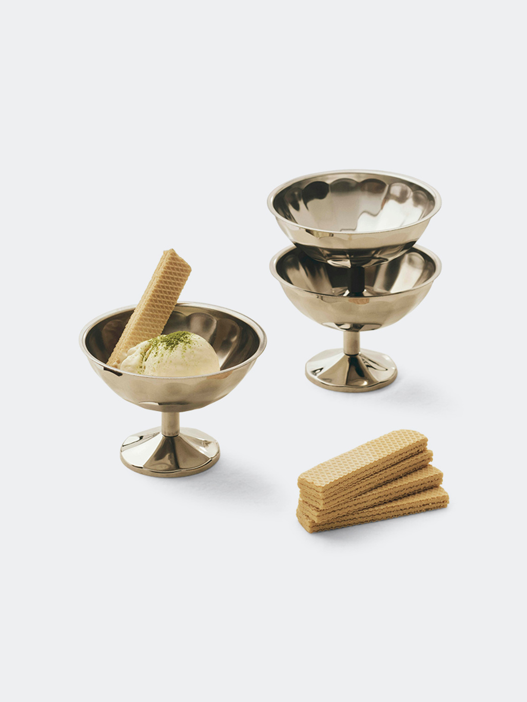 HAY Italian Dessert Cup Medium Steel