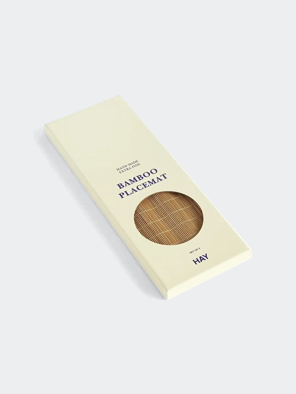 HAY Bamboo Place Mat Set Of 2 Natural