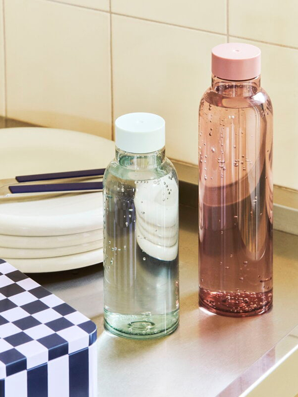 HAY Miz Water Bottle 540 Ml Ice Blue