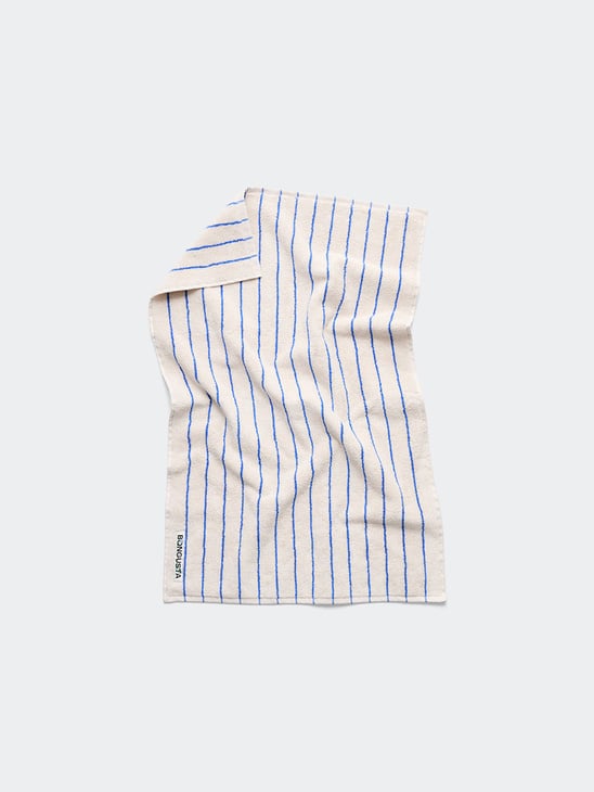 Bongusta Hand Towel Moonbeam/Ultra Marine