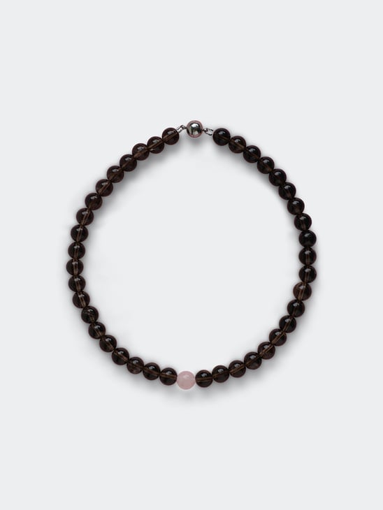 Kläm Stones Julie Necklace Smoke Brown
