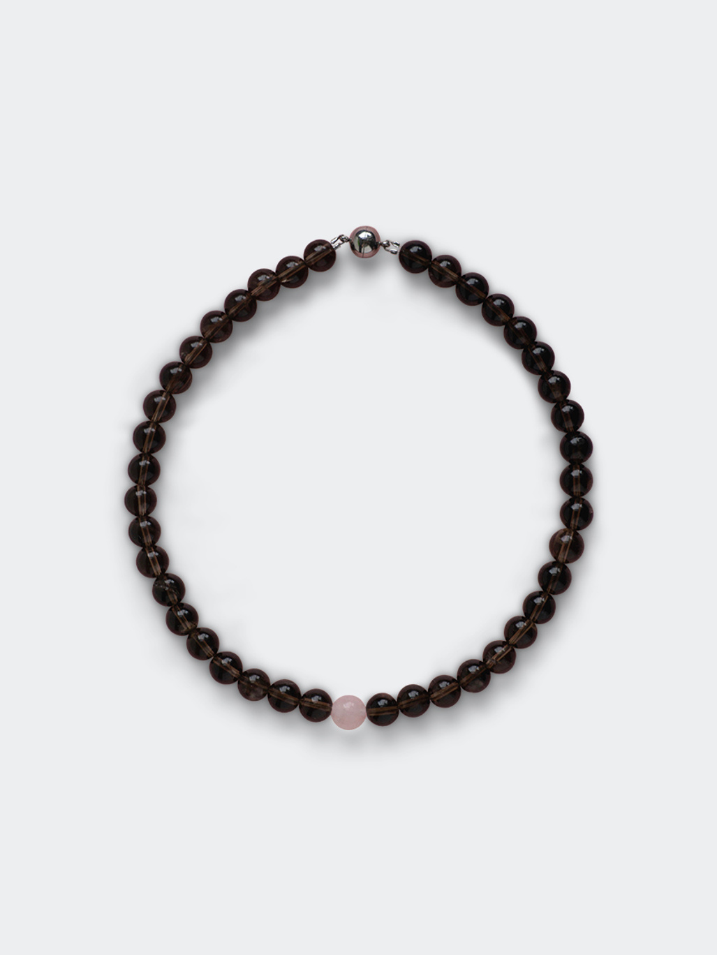 Kläm Stones Julie Necklace Smoke Brown