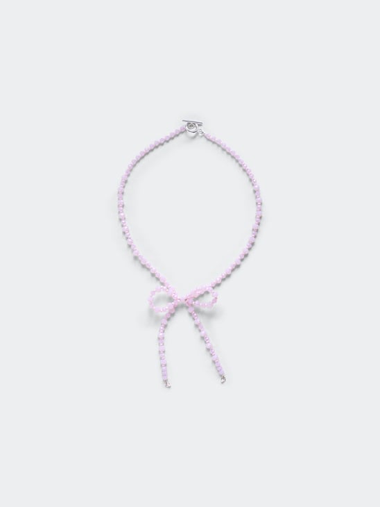 Kläm Stones Liselotte Necklace Dusty Pink