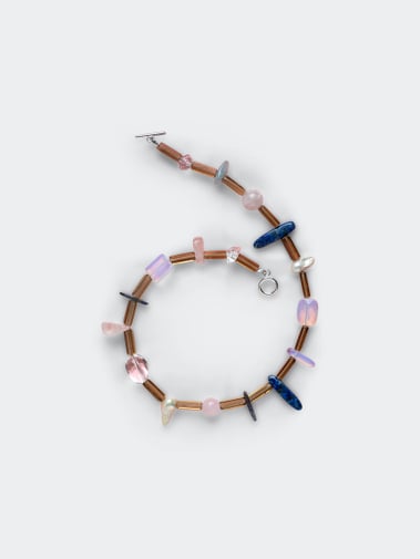 Kläm Stones Sigrid Necklace Smoke Mix