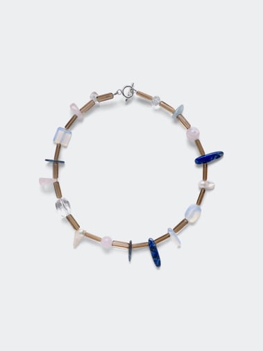 Kläm Stones Sigrid Necklace Smoke Mix