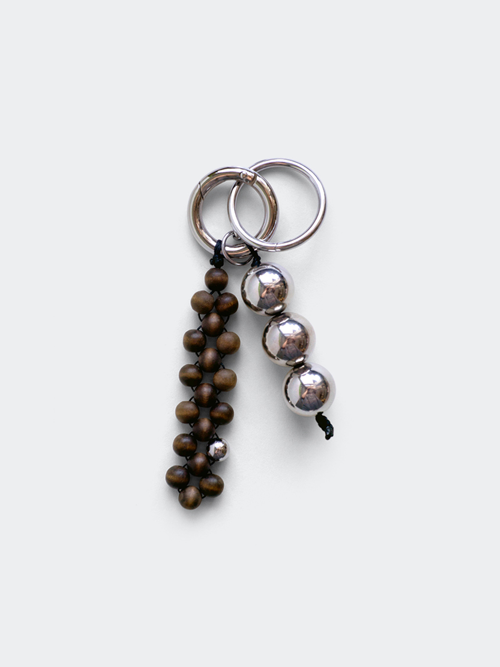 Kläm Stones Marc Totem Key Chain Wood Taxi