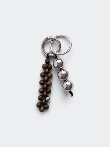 Kläm Stones Marc Totem Key Chain Wood Taxi