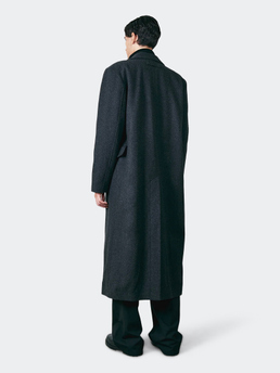 Brixtol Textiles Hugo Black Melange