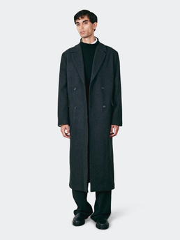 Brixtol Textiles Hugo Black Melange