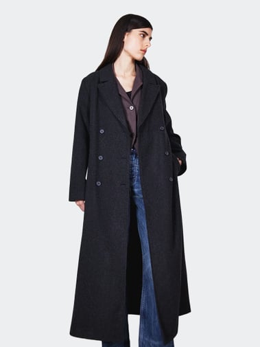 Brixtol Textiles Olivia Black Melange