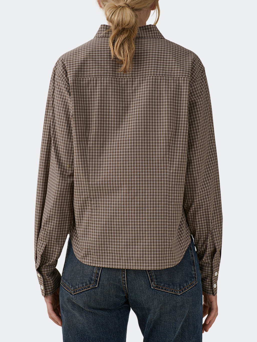 Jeanerica Vera Brown Check