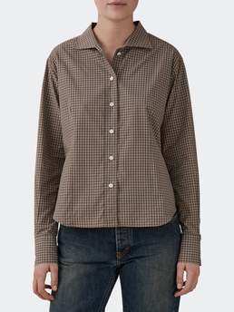 Jeanerica Vera Brown Check