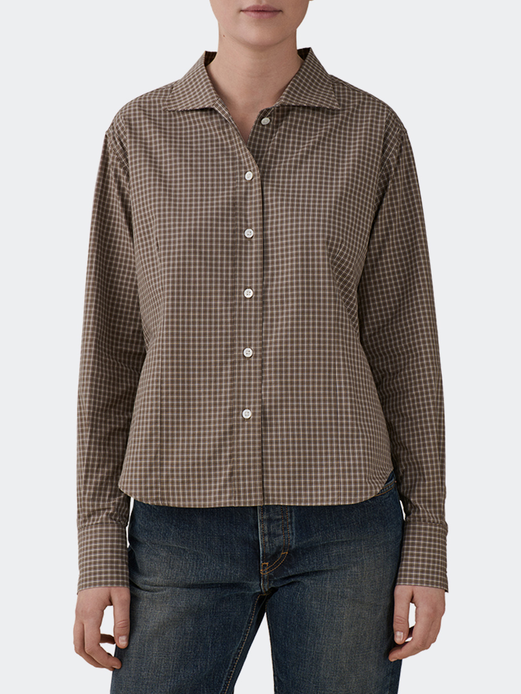 Jeanerica Vera Brown Check