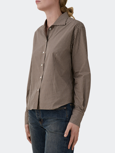 Jeanerica Vera Brown Check