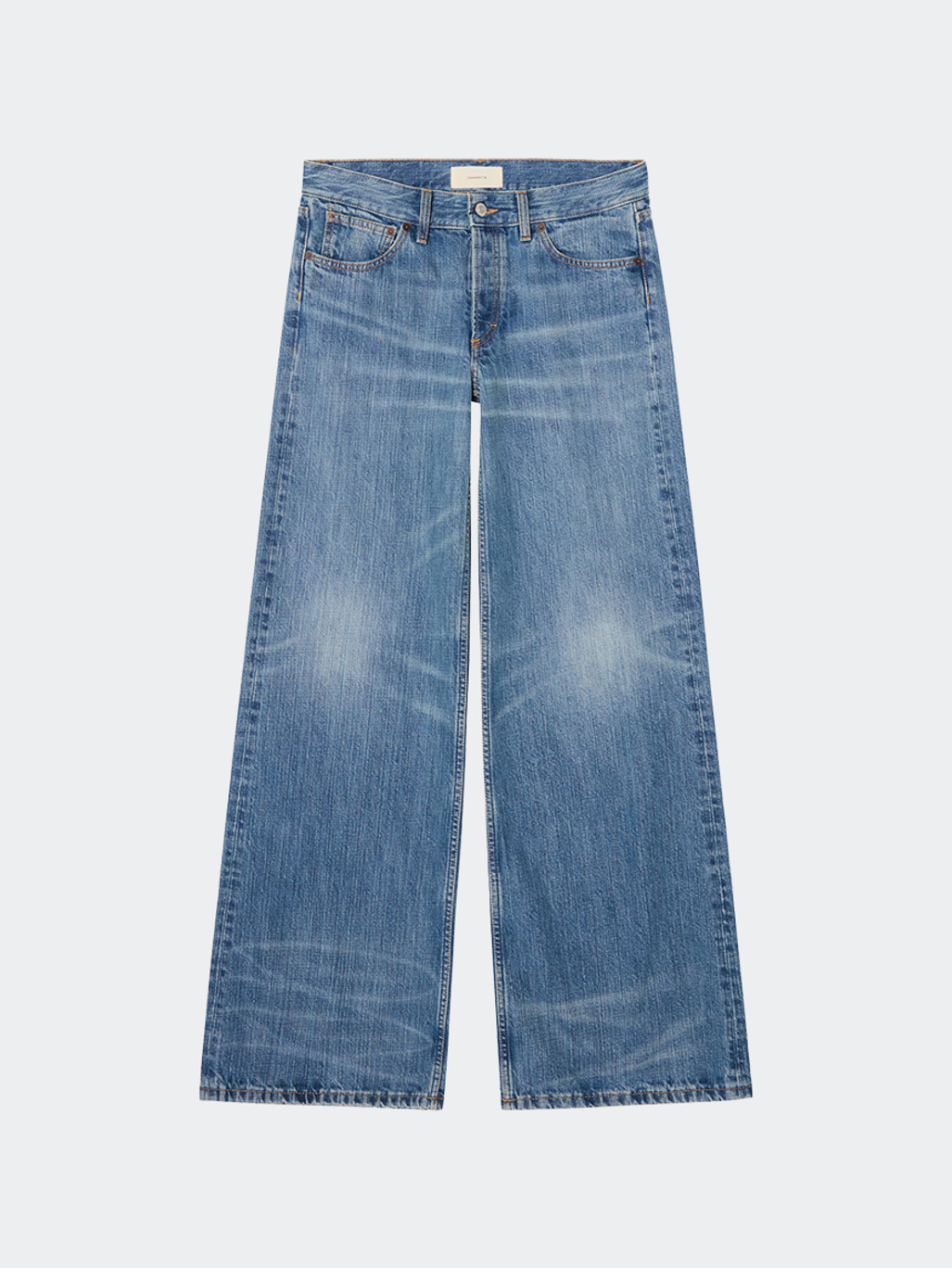 Jeanerica Kyoto Mid Blue Righe