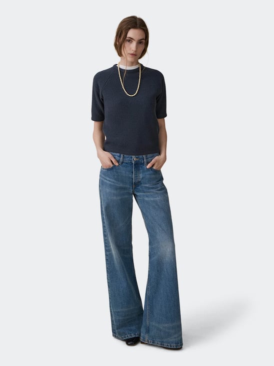 Jeanerica Kyoto Mid Blue Righe
