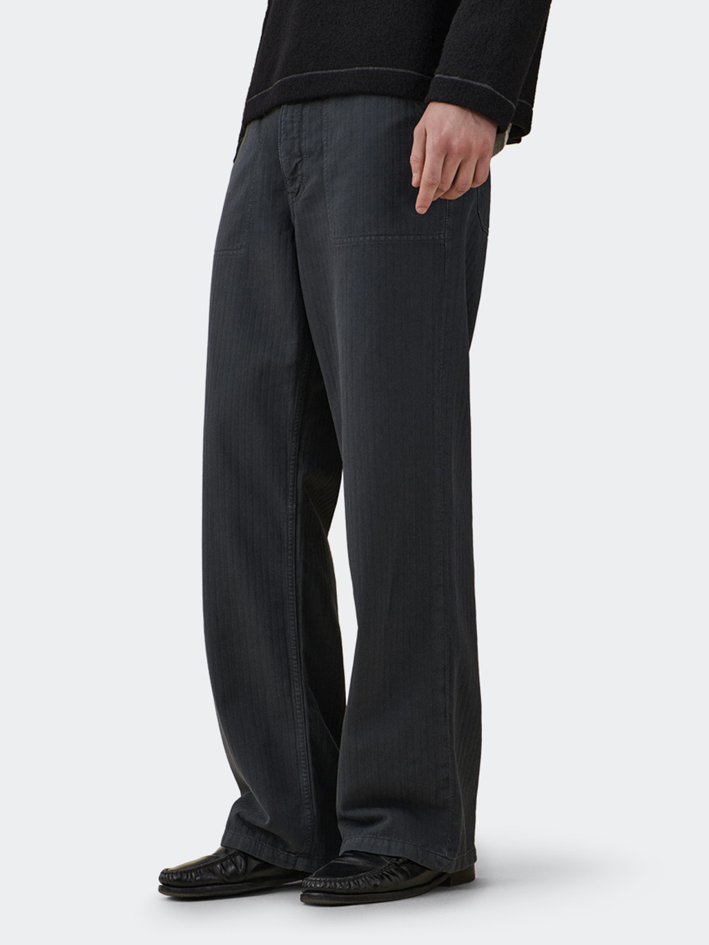 Jeanerica Genua Worker Chevron Anthracite