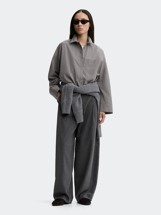 By Malene Birger Derris Grey Stripe
