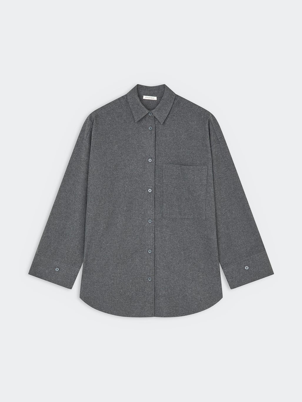By Malene Birger Derris Flannel Dark Grey Melan