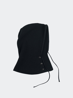 Frizmworks Merino Wool Knit Balaclava Black