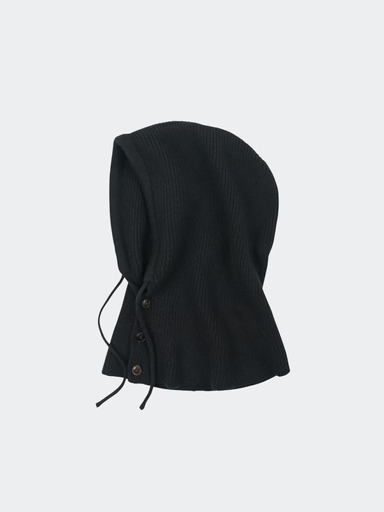 Frizmworks Merino Wool Knit Balaclava Black