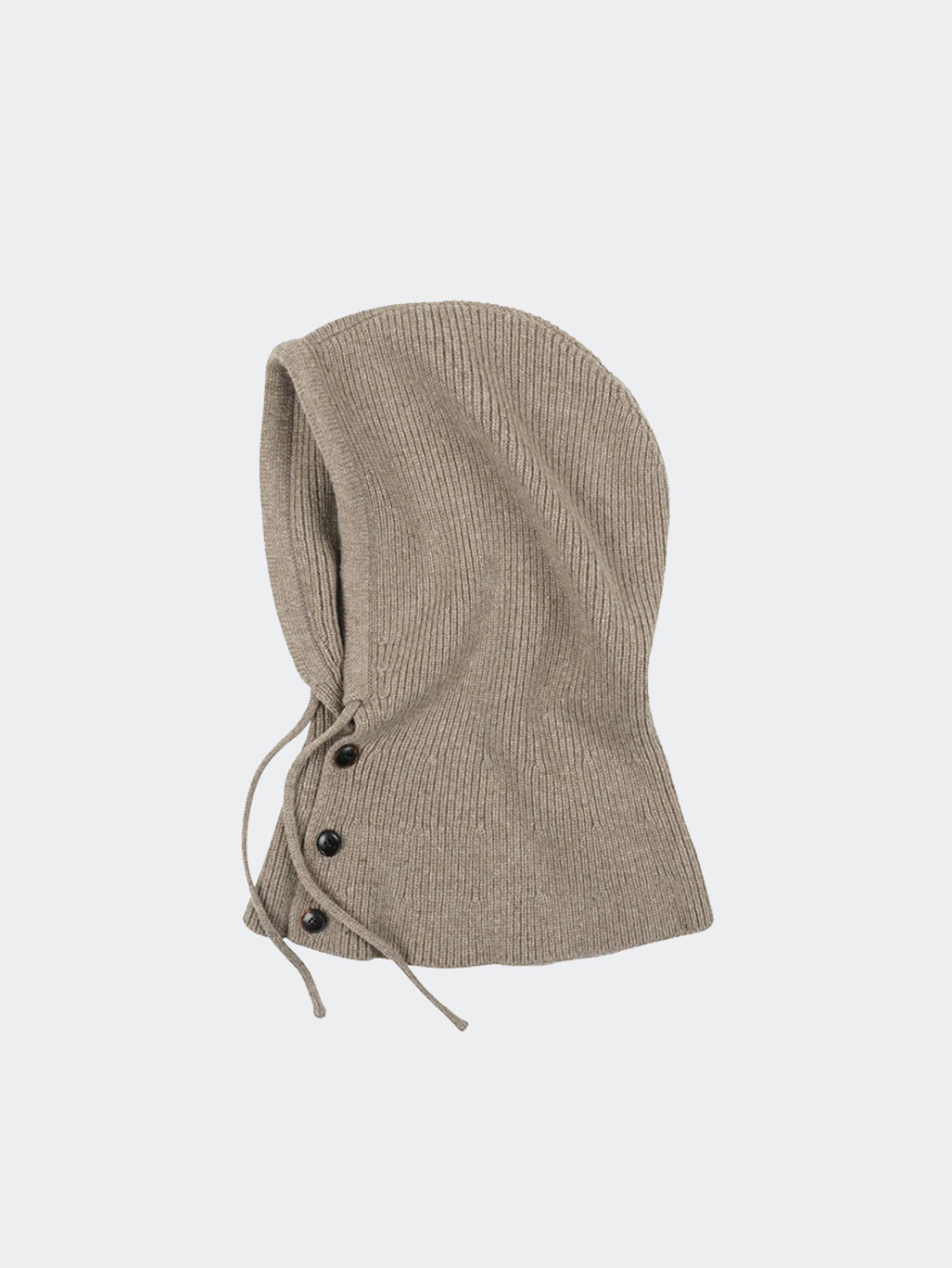 Frizmworks Merino Wool Knit Balaclava Oatmeal