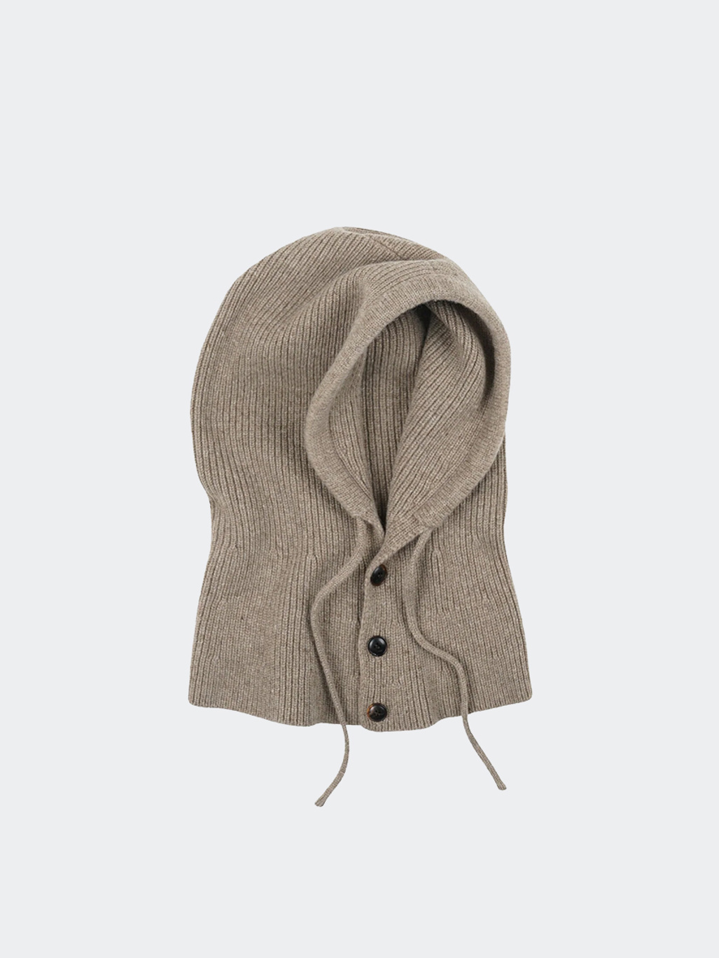 Frizmworks Merino Wool Knit Balaclava Oatmeal