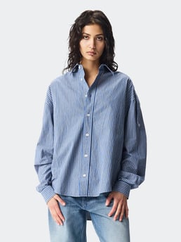 ADNYM Sergeant Shirt Blue Stripe