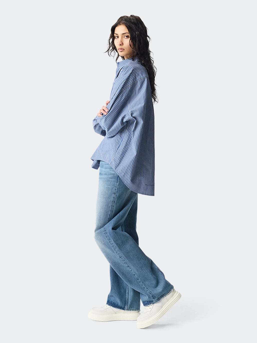 ADNYM Sergeant Shirt Blue Stripe