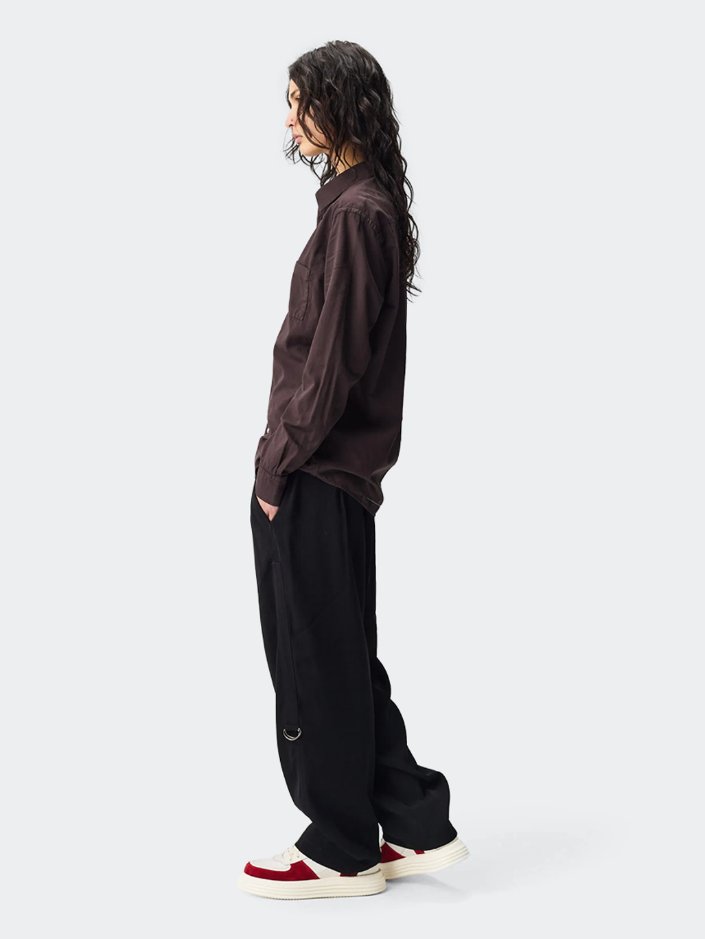 ADNYM Ward Shirt Brown Rose