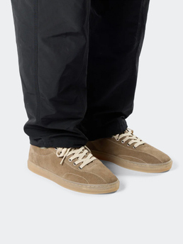 Stepney Workers Club Surma Suede Warm Grey