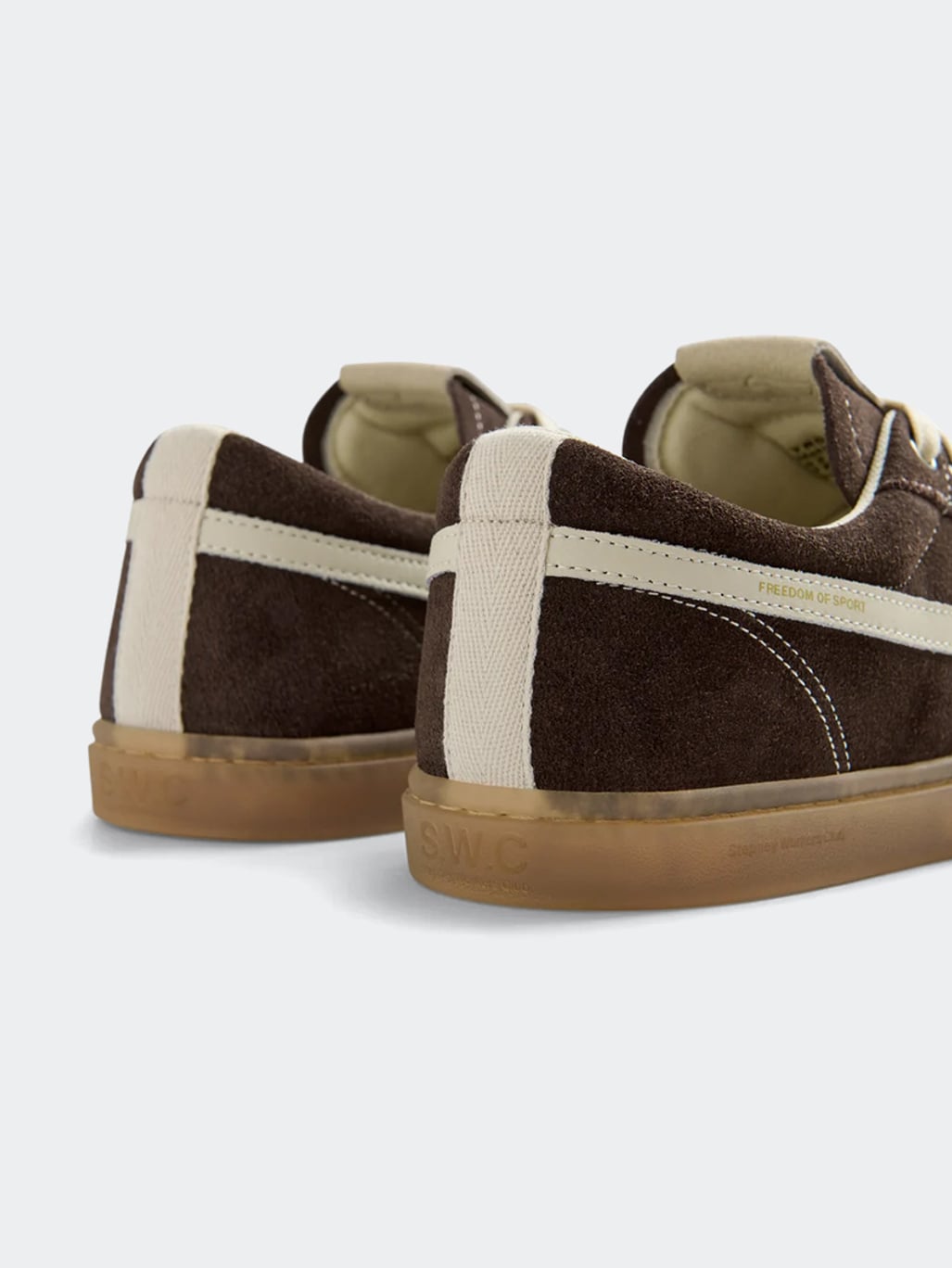 Stepney Workers Club Surma S-Strike Suede Dark Brown