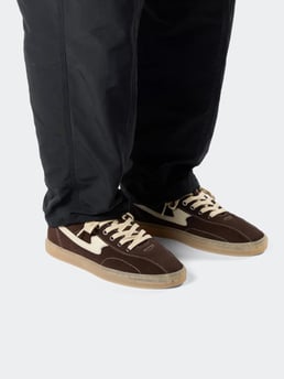 Stepney Workers Club Surma S-Strike Suede Dark Brown