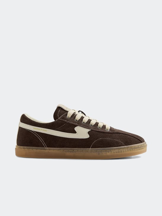 Stepney Workers Club Surma S-Strike Suede Dark Brown