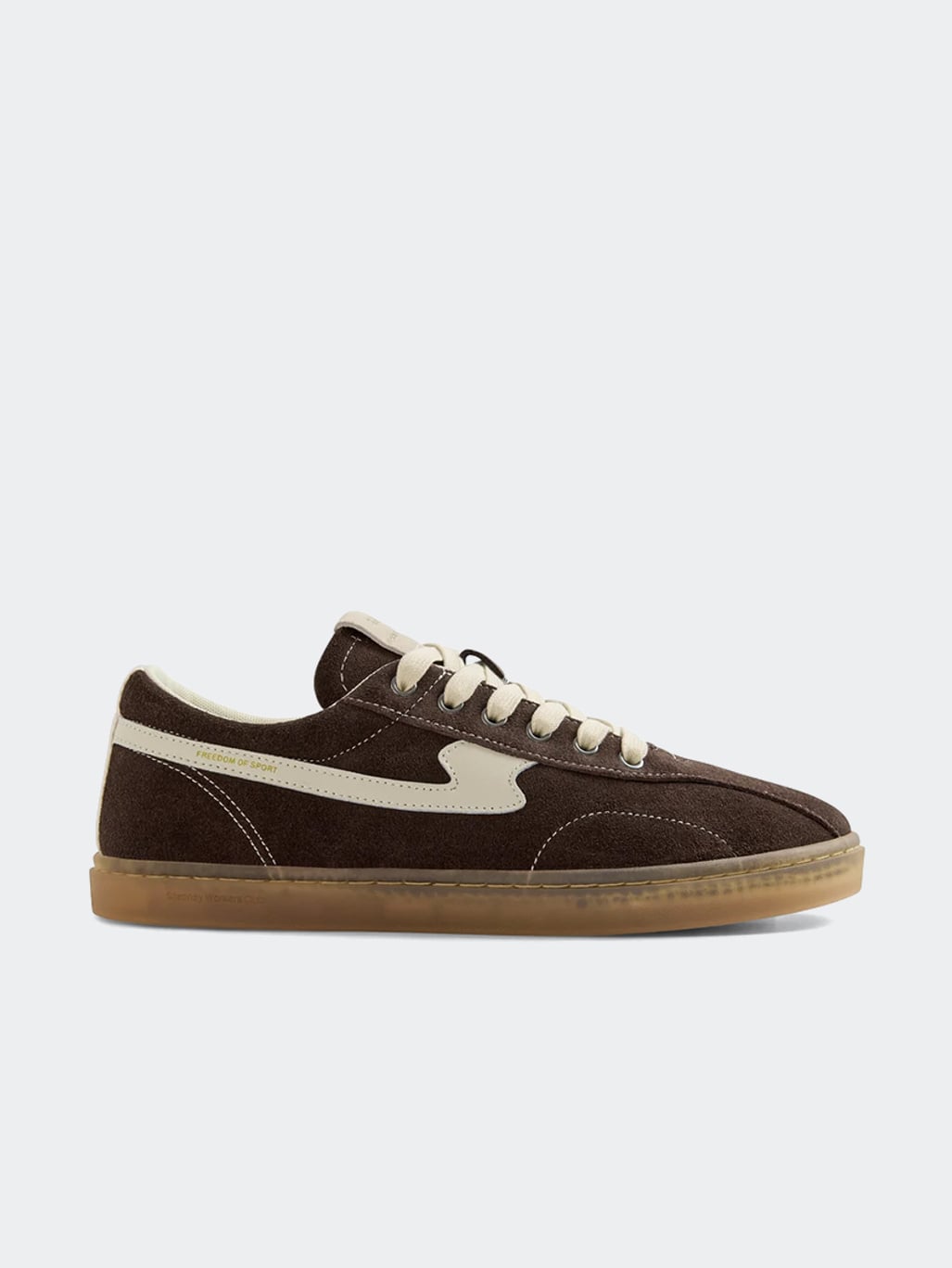 Stepney Workers Club Surma S-Strike Suede Dark Brown