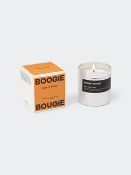 Boogie Bougie Scented Candle Black Fig & Cedar