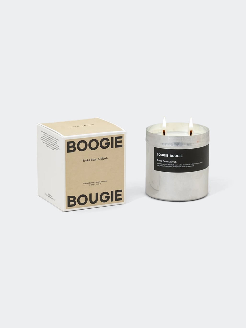 Boogie Bougie Scented Candle Tonka Bean & Myrrh